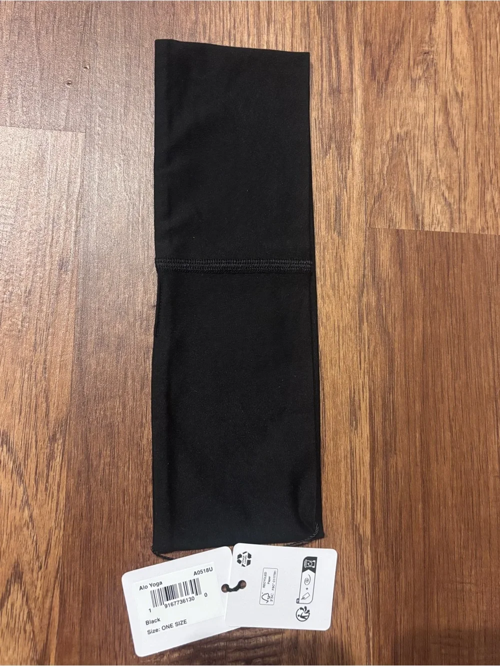 ALO Yoga Performance Conquer Headband - Black